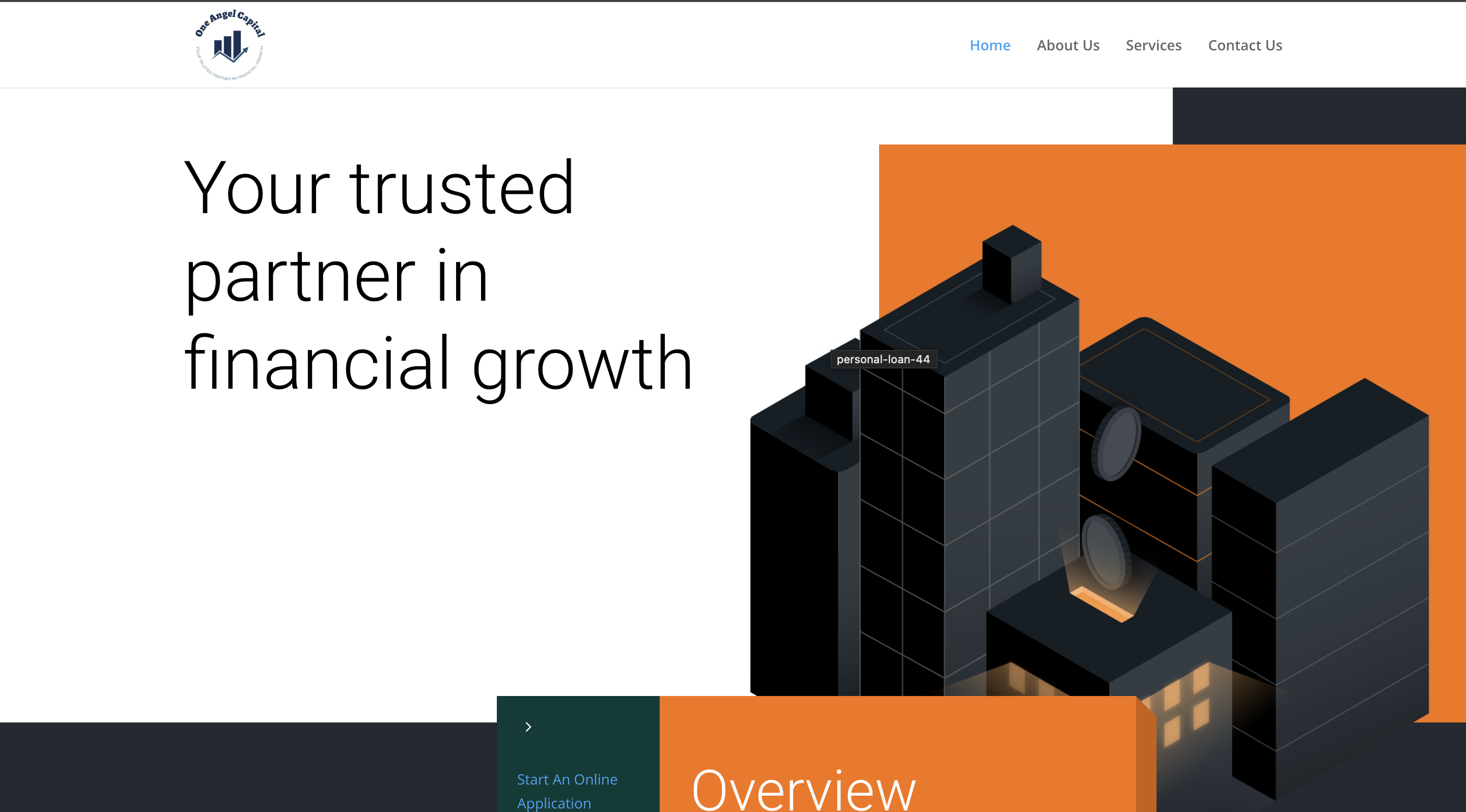 Web Design Project - One Angel Capital Website